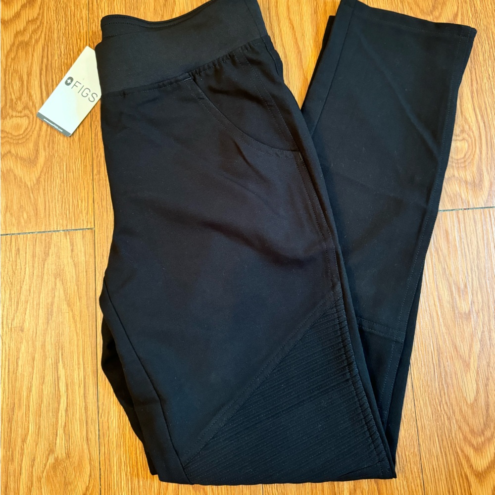 Figs Black Women's Leggings with High Waist
